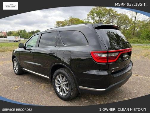 Black 2018 Dodge Durango SXT