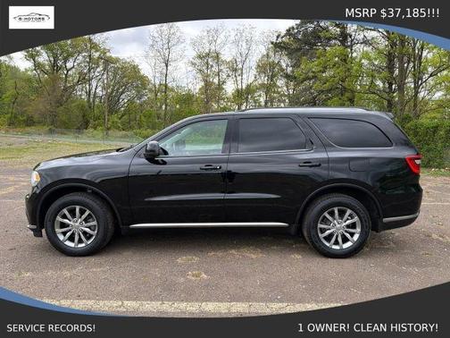 Black 2018 Dodge Durango SXT