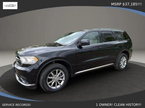 Black 2018 Dodge Durango SXT