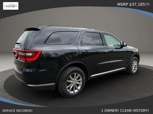 Black 2018 Dodge Durango SXT