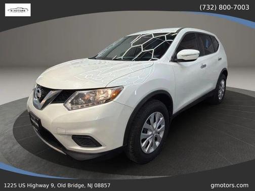 Moonlight White 2015 Nissan Rogue S