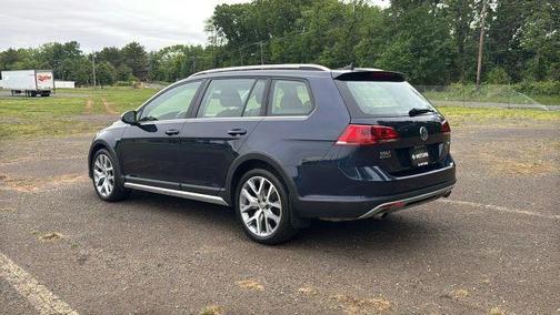 Night Blue Metallic 2017 Volkswagen Golf Alltrack TSI SEL