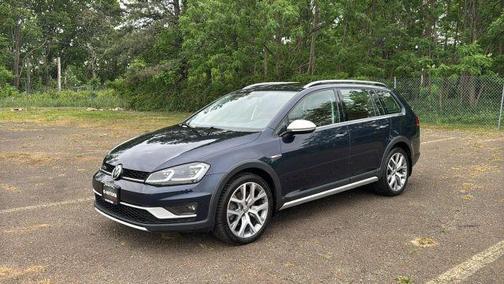 Night Blue Metallic 2017 Volkswagen Golf Alltrack TSI SEL
