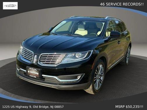 Black 2016 Lincoln MKX Reserve