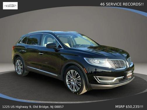 Black 2016 Lincoln MKX Reserve