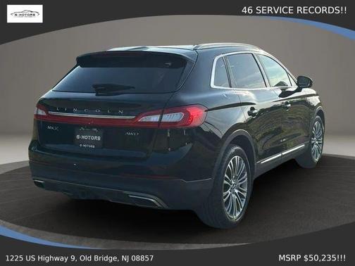 Black 2016 Lincoln MKX Reserve