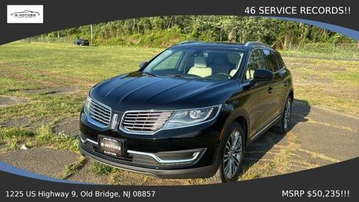 Black 2016 Lincoln MKX Reserve