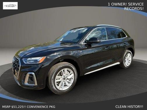 Mythos Black Metallic 2023 Audi Q5 45 S line quattro Premium