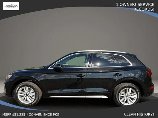 Mythos Black Metallic 2023 Audi Q5 45 S line quattro Premium