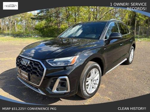 Mythos Black Metallic 2023 Audi Q5 45 S line quattro Premium