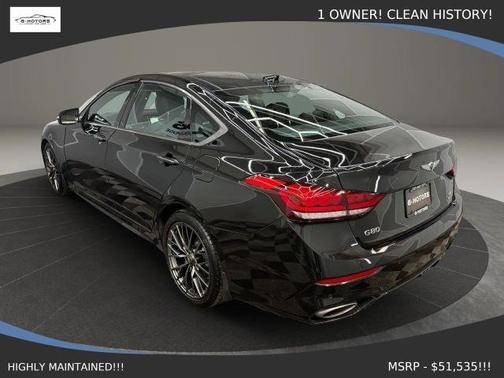 Black 2019 Genesis G80 3.8