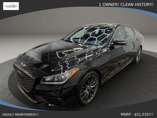Black 2019 Genesis G80 3.8
