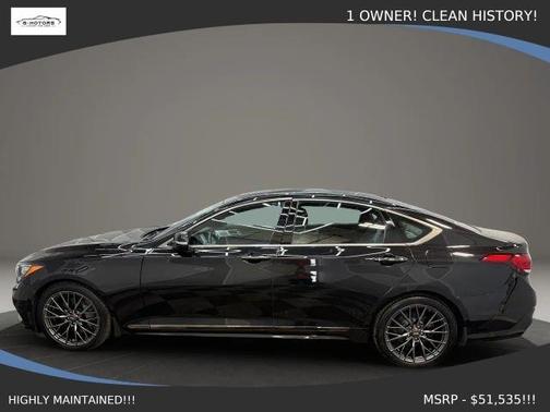 Black 2019 Genesis G80 3.8