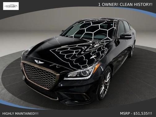 Black 2019 Genesis G80 3.8