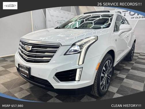 White 2017 Cadillac XT5 Premium Luxury