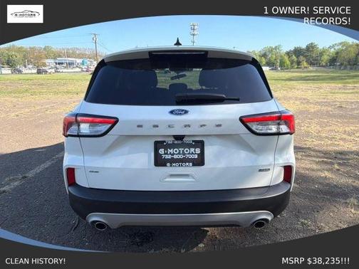 White 2022 Ford Escape PHEV SE
