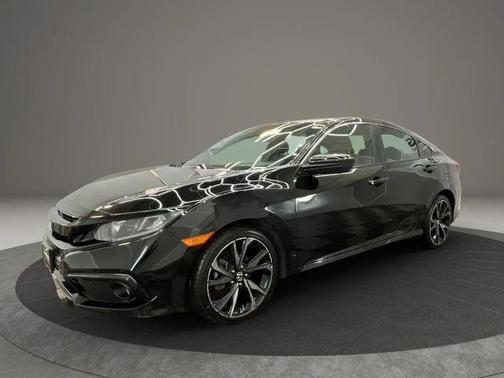 Black 2019 Honda Civic Sport