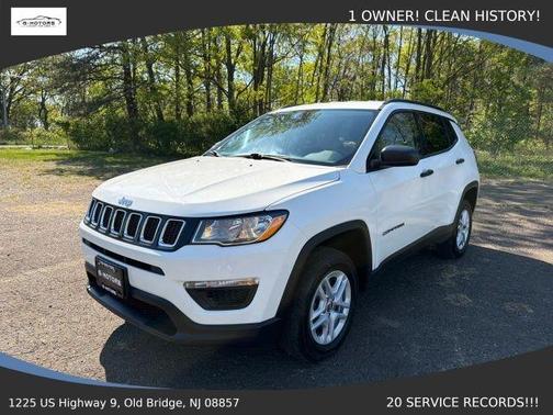 White 2018 Jeep Compass Sport