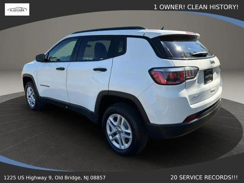 White 2018 Jeep Compass Sport