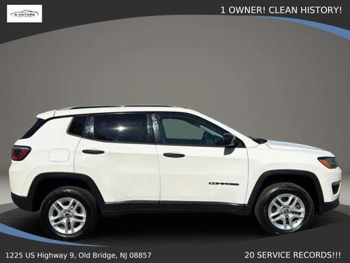 White 2018 Jeep Compass Sport