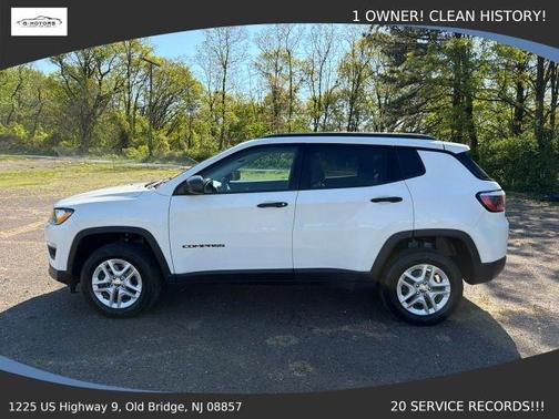 White 2018 Jeep Compass Sport