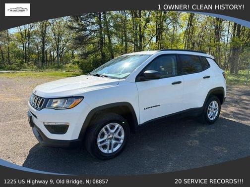 White 2018 Jeep Compass Sport