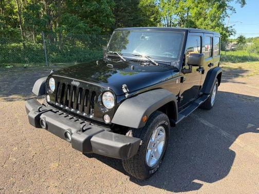Black 2015 Jeep Wrangler Unlimited Sport