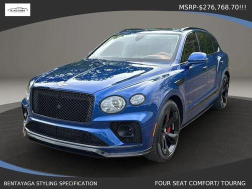 Blue 2023 Bentley Bentayga V8