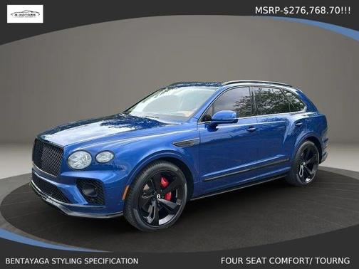 Blue 2023 Bentley Bentayga V8