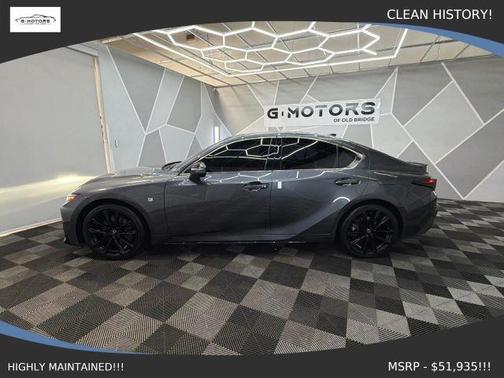 Gray 2023 Lexus IS 350 F Sport
