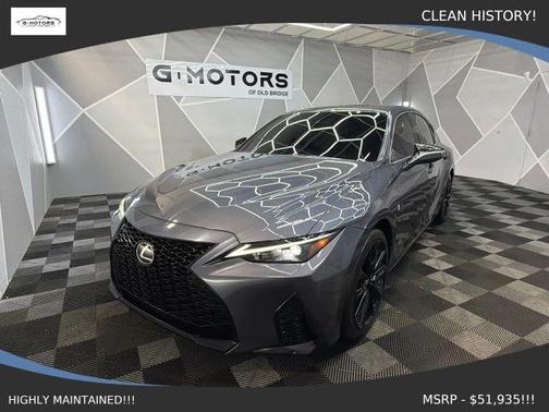Gray 2023 Lexus IS 350 F Sport