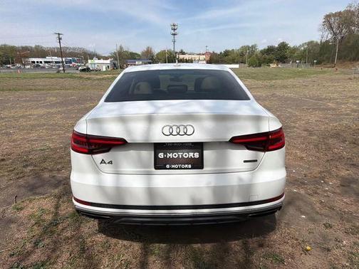 Ibis White 2019 Audi A4 2.0T Premium
