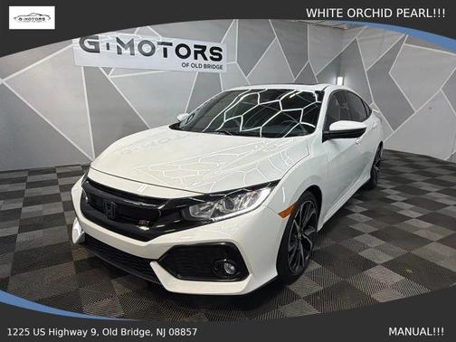 White 2018 Honda Civic Si