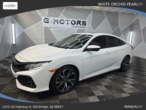 White 2018 Honda Civic Si