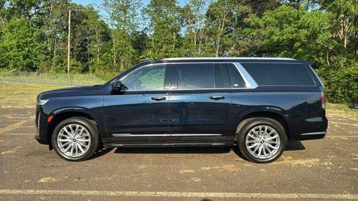 Blue 2024 Cadillac Escalade ESV Premium Luxury