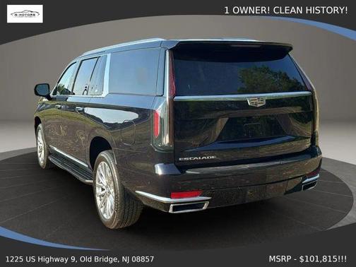 Blue 2024 Cadillac Escalade ESV Premium Luxury