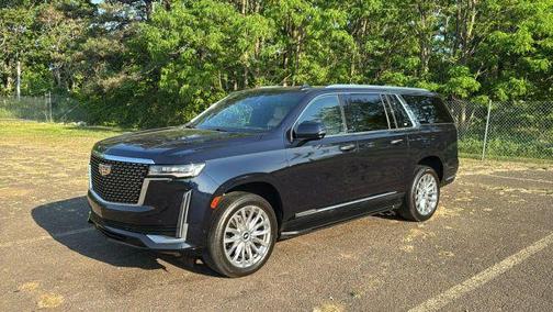 Blue 2024 Cadillac Escalade ESV Premium Luxury