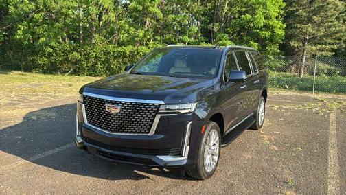 Blue 2024 Cadillac Escalade ESV Premium Luxury