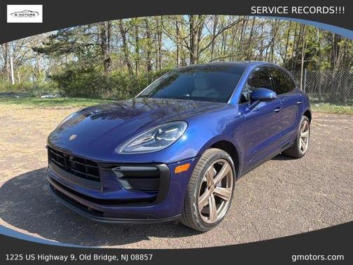 Blue 2023 Porsche Macan T