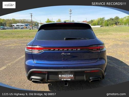 Blue 2023 Porsche Macan T