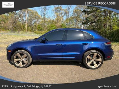Blue 2023 Porsche Macan T
