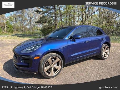 Blue 2023 Porsche Macan T