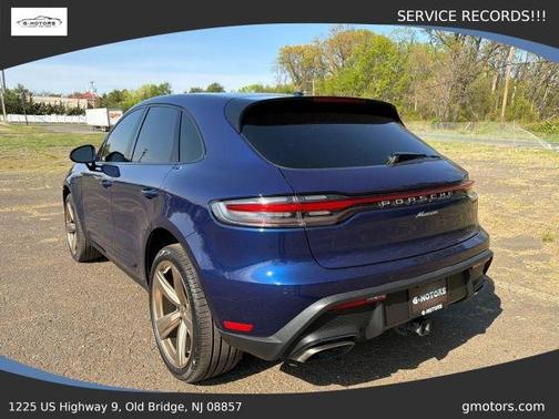 Blue 2023 Porsche Macan T