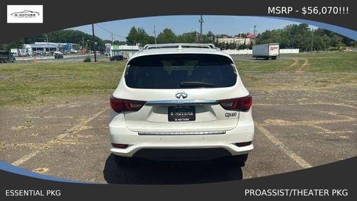 Majestic White 2019 INFINITI QX60 Luxe
