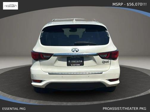Majestic White 2019 INFINITI QX60 Luxe