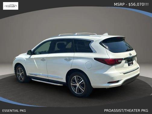 Majestic White 2019 INFINITI QX60 Luxe