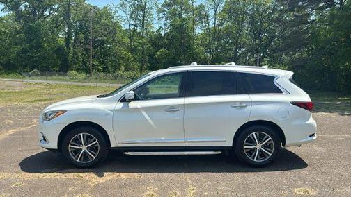Majestic White 2019 INFINITI QX60 Luxe