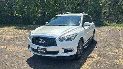 Majestic White 2019 INFINITI QX60 Luxe