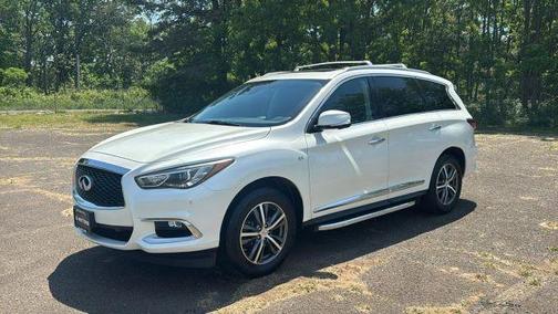 Majestic White 2019 INFINITI QX60 Luxe
