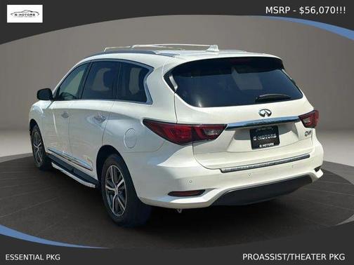 Majestic White 2019 INFINITI QX60 Luxe